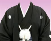 遺影写真着せ替え男性和装