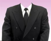 遺影写真着せ替え男性礼服